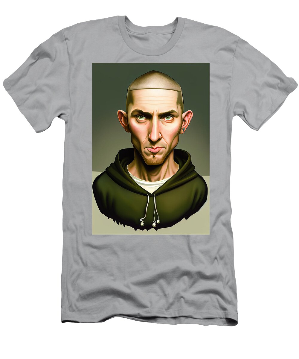 13 Eminem Caricature Stephen Smith Galleries T-Shirt