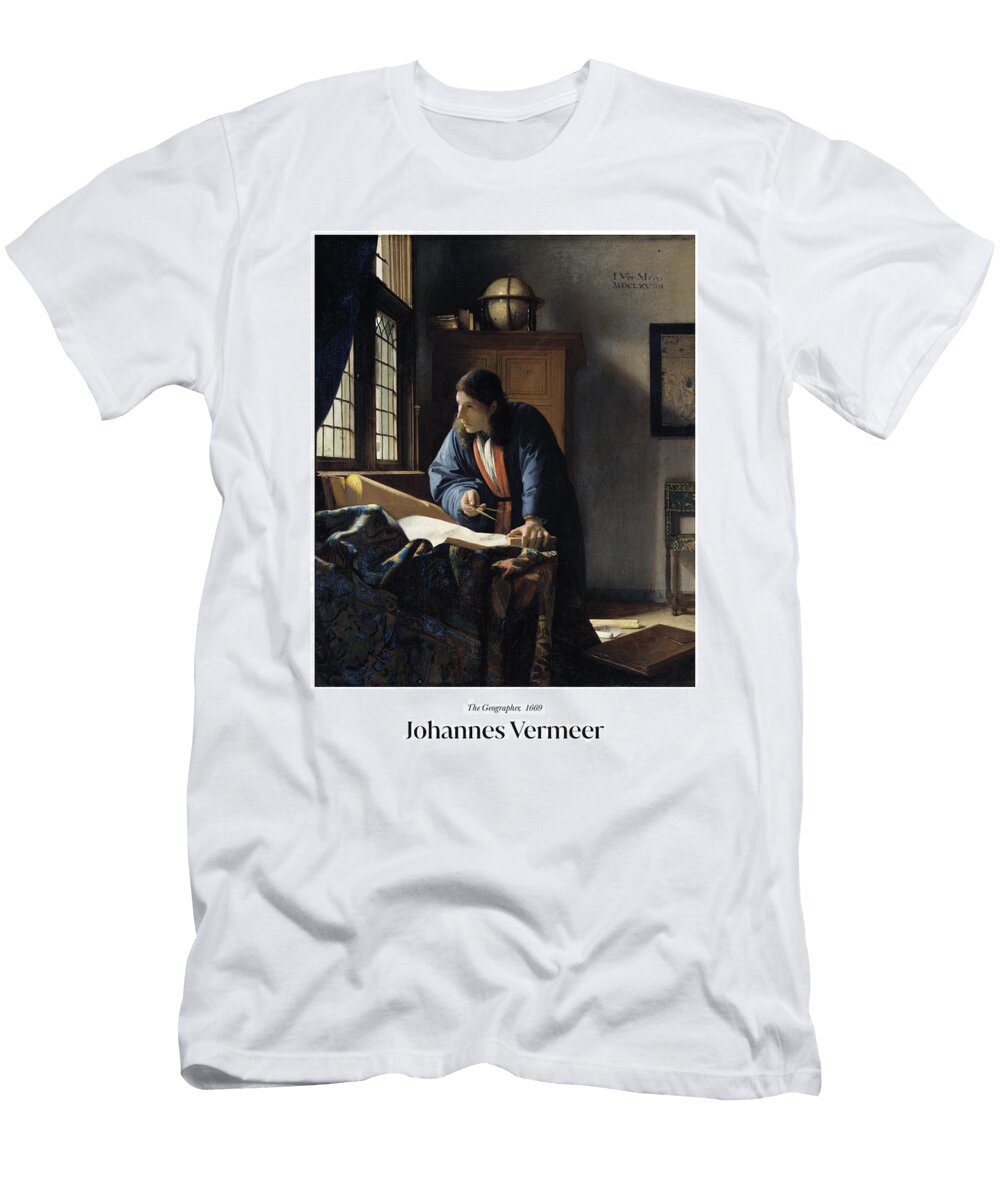 13 the Geographer Johannes Vermeer T-Shirt