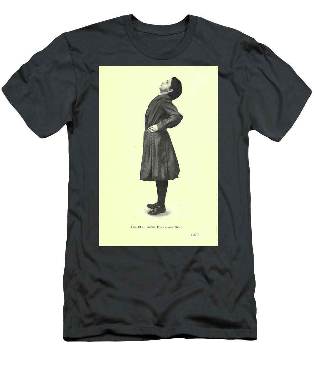 13 Trunk Backward Bend I1 Historic Illustrations T-Shirt