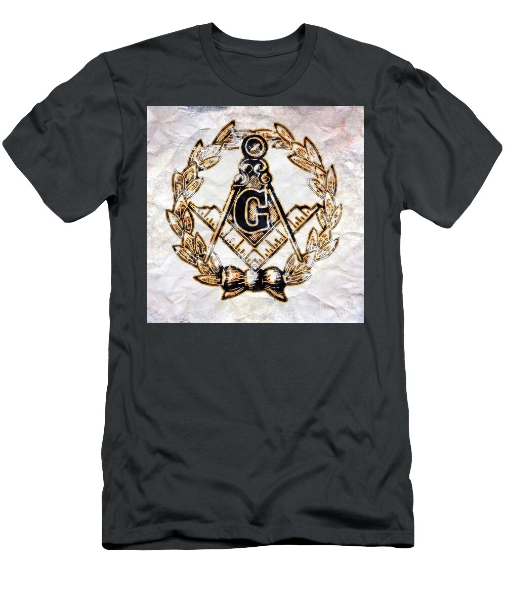 14 Ancient Freemasonic Symbolism By Pierre Blanchard Pierre Blanchard T-Shirt