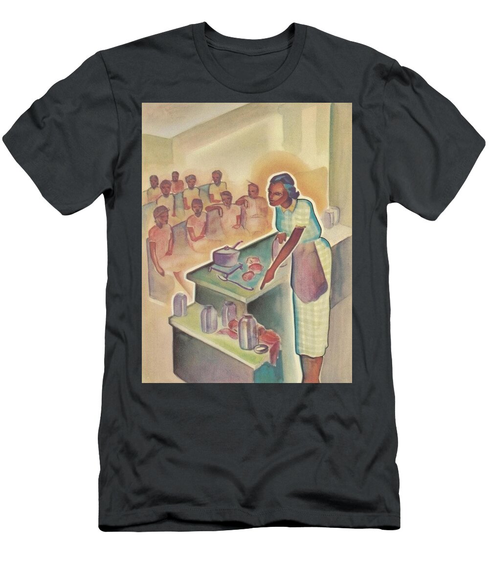 14 Country Life Stories Some Rural Community Helpers Pl Vernon Winslow American Th Century T-Shirt