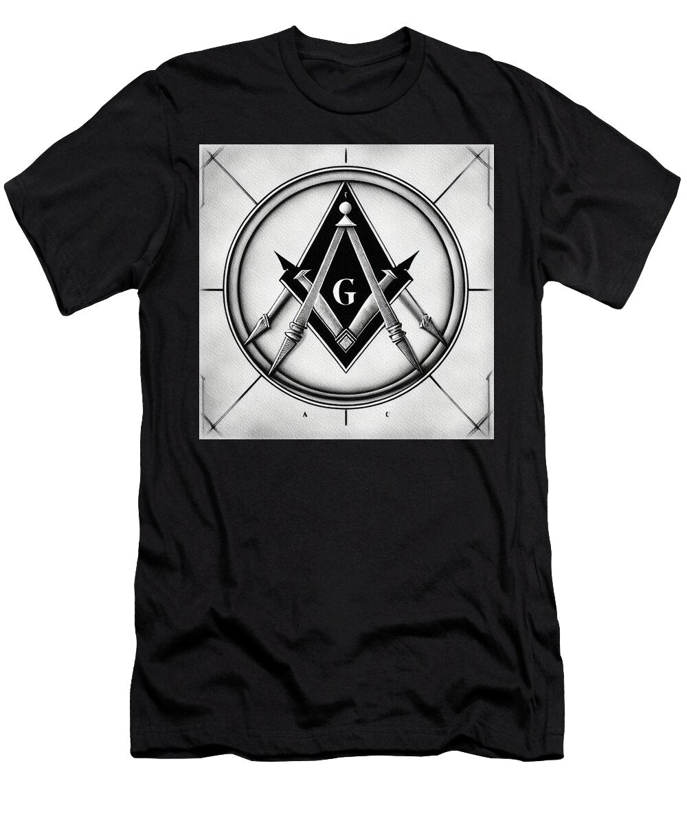 14 Masonic Art Pierre Blanchard T-Shirt
