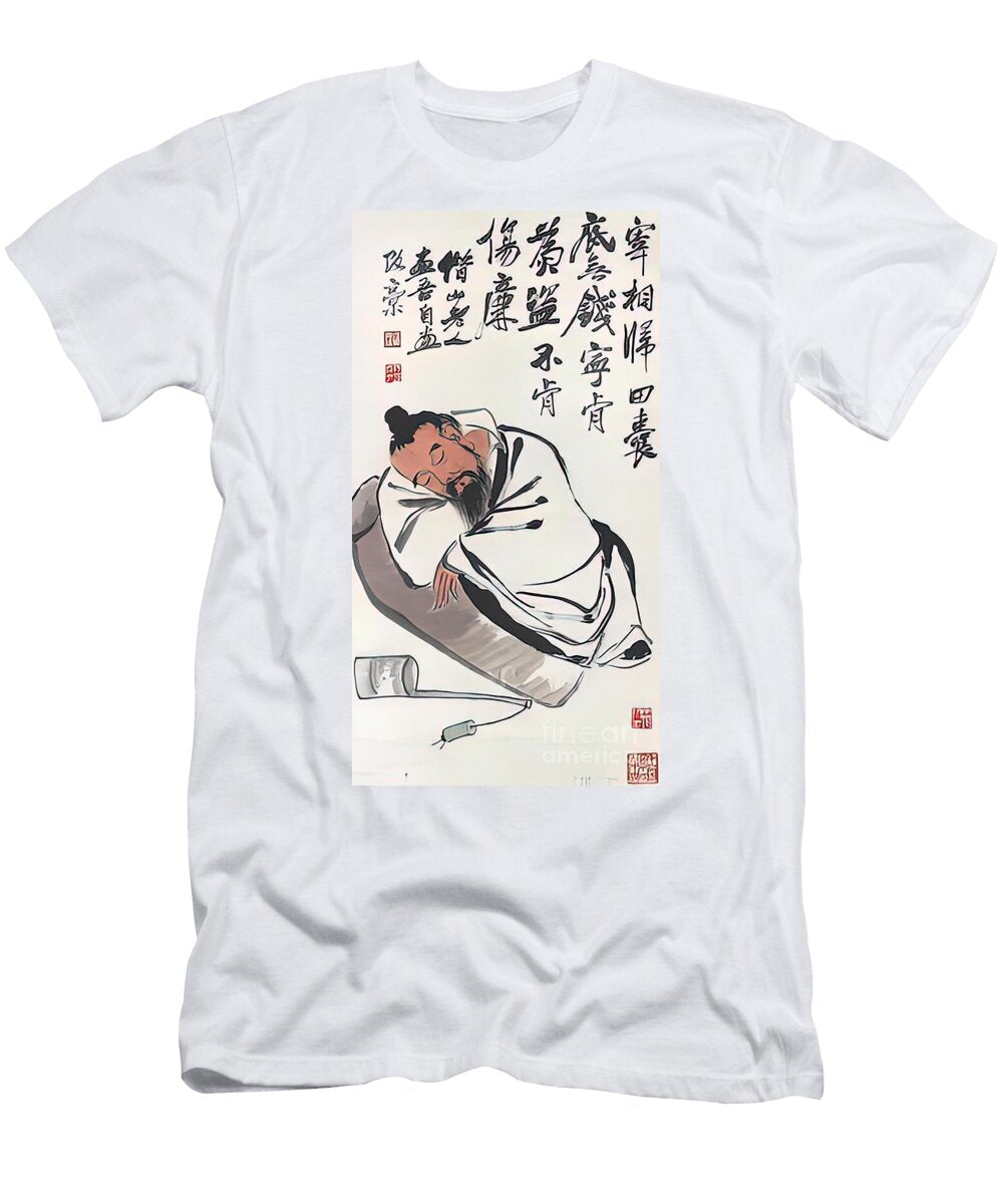 14 Oriental Pearl Paint T-Shirt