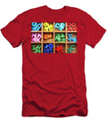 15 Colorful Letters Made of Wood Turgay Koca T-Shirt