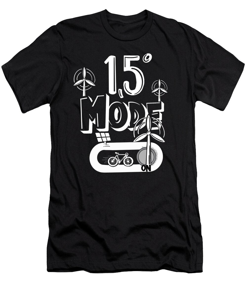 15 Degrees Climate Change Target Global Warming Kalli Designshop T-Shirt