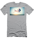 15 Football Soccer Player Shooting a Ball on Goal Michal Bednarek T-Shirt