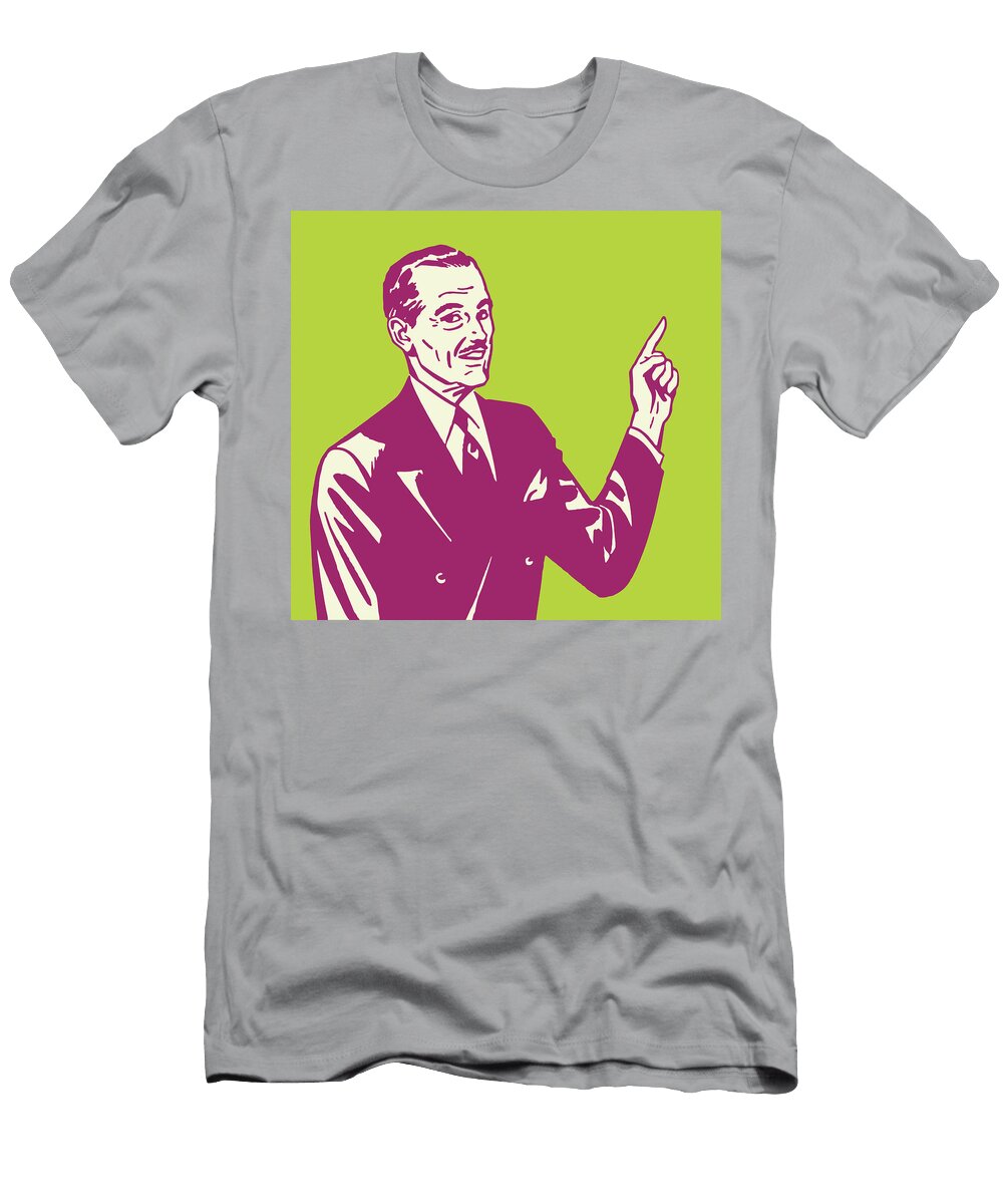 15 Man in Suit Gesturing Csa Images T-Shirt