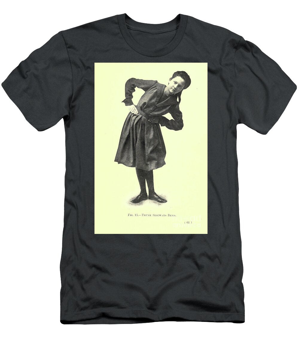 15 Trunk Sideways Bend I1 Historic Illustrations T-Shirt
