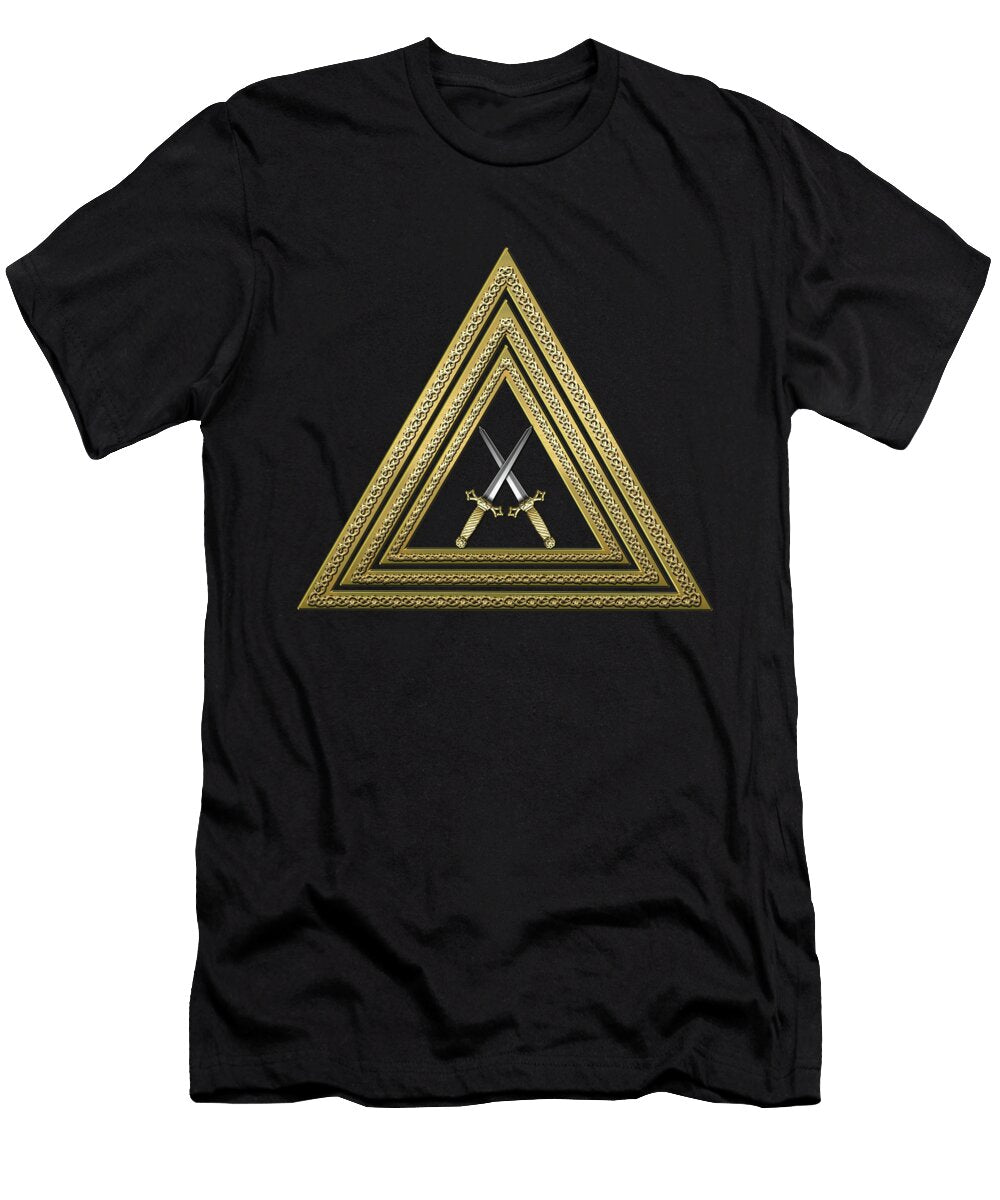 15th Degree Mason Knight of the East Masonic Jewel Serge Averbukh T-Shirt