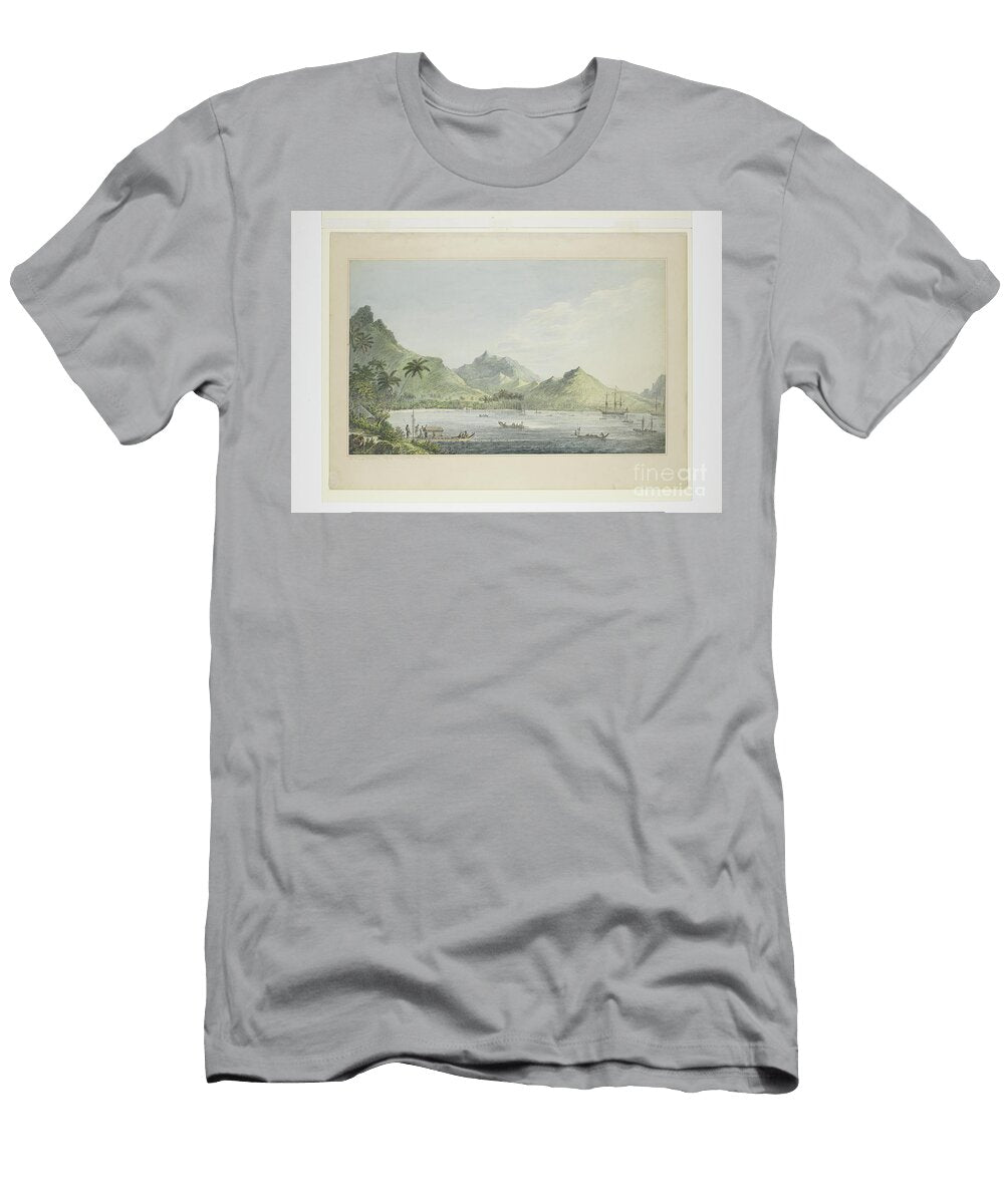 16 a View of Huaheine From a Series of Watercolours Illustrating Captain Cooks Last Voyage C1773 84 John Webber T-Shirt