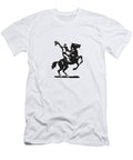 16 Cowboy on Horse Csa Images T-Shirt