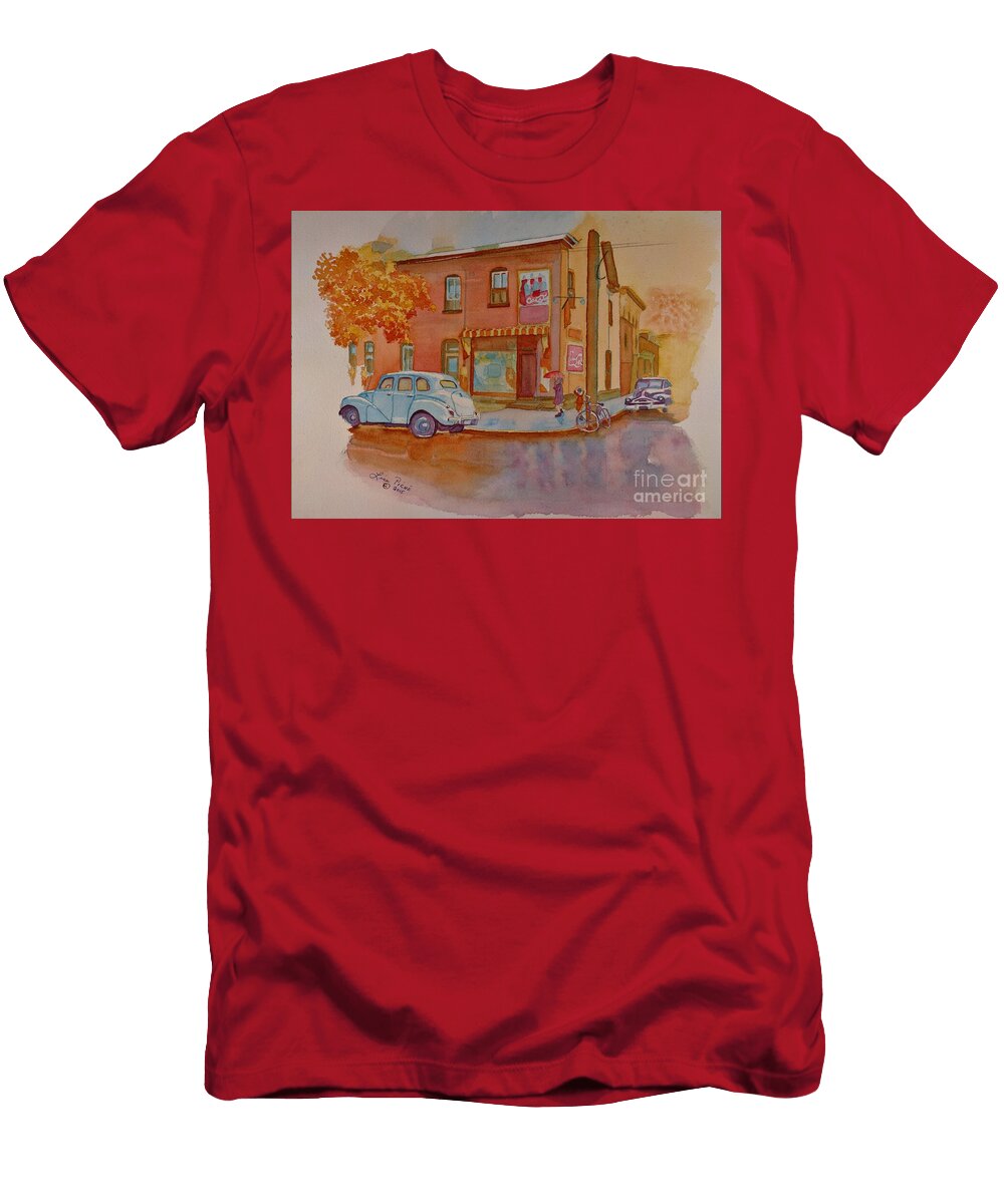 169 York Street Circa 1955 Lise Piche T-Shirt