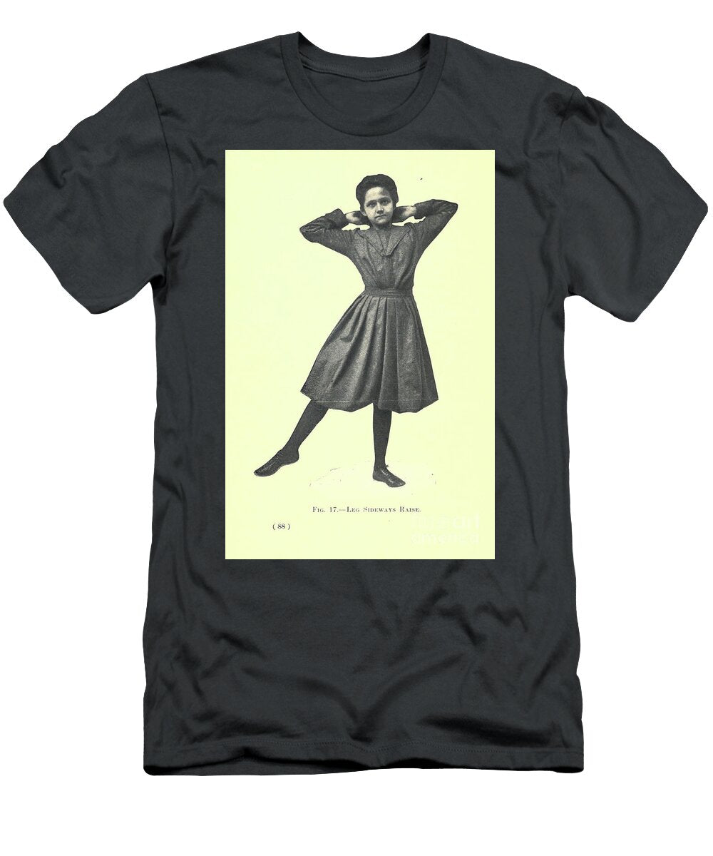 17 Leg Sideways Raise I2 Historic Illustrations T-Shirt