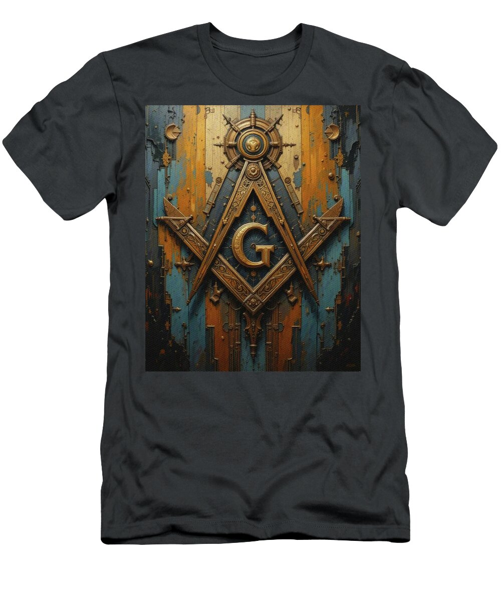 176 Freemason Art Pierre Blanchard T-Shirt