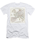 1794 Anville Map of Europe in Late Roman Times Paul Fearn T-Shirt