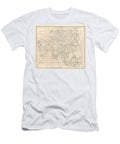 1799 Clement Cruttwell Map of Asia Paul Fearn T-Shirt