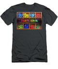 18 Colorful Letters Made of Wood Turgay Koca T-Shirt