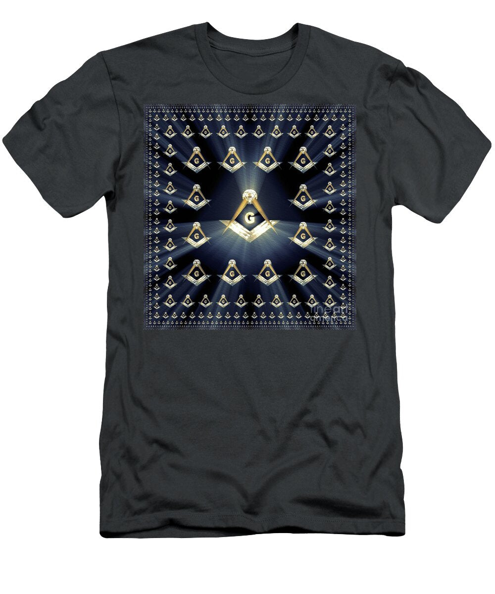 18 Freemason Masonic Symbols Pierre Blanchard T-Shirt
