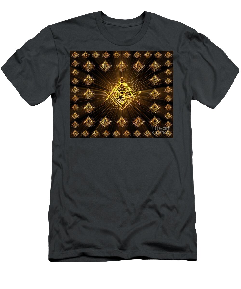 18 Freemason Symbolism Pierre Blanchard T-Shirt