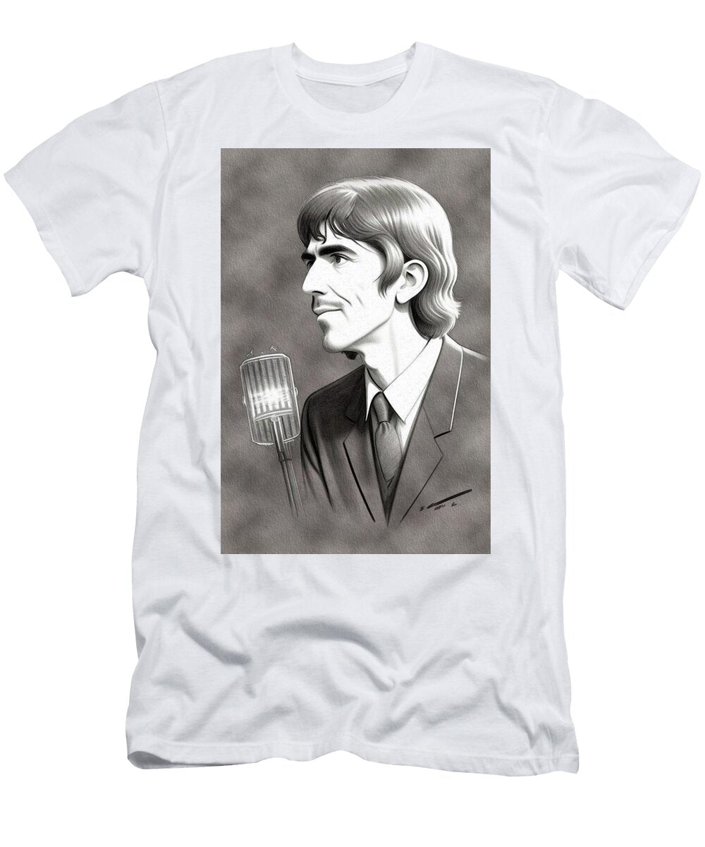 18 George Harrison Music Legend Sarah Kirk T-Shirt