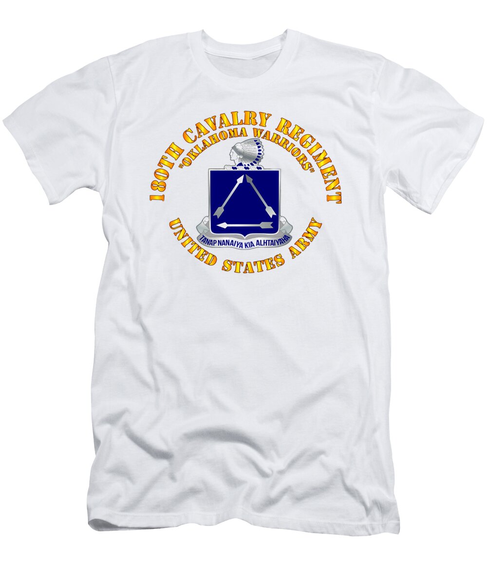 180th Cavalry Regiment Emblem Kenvin Tran T-Shirt
