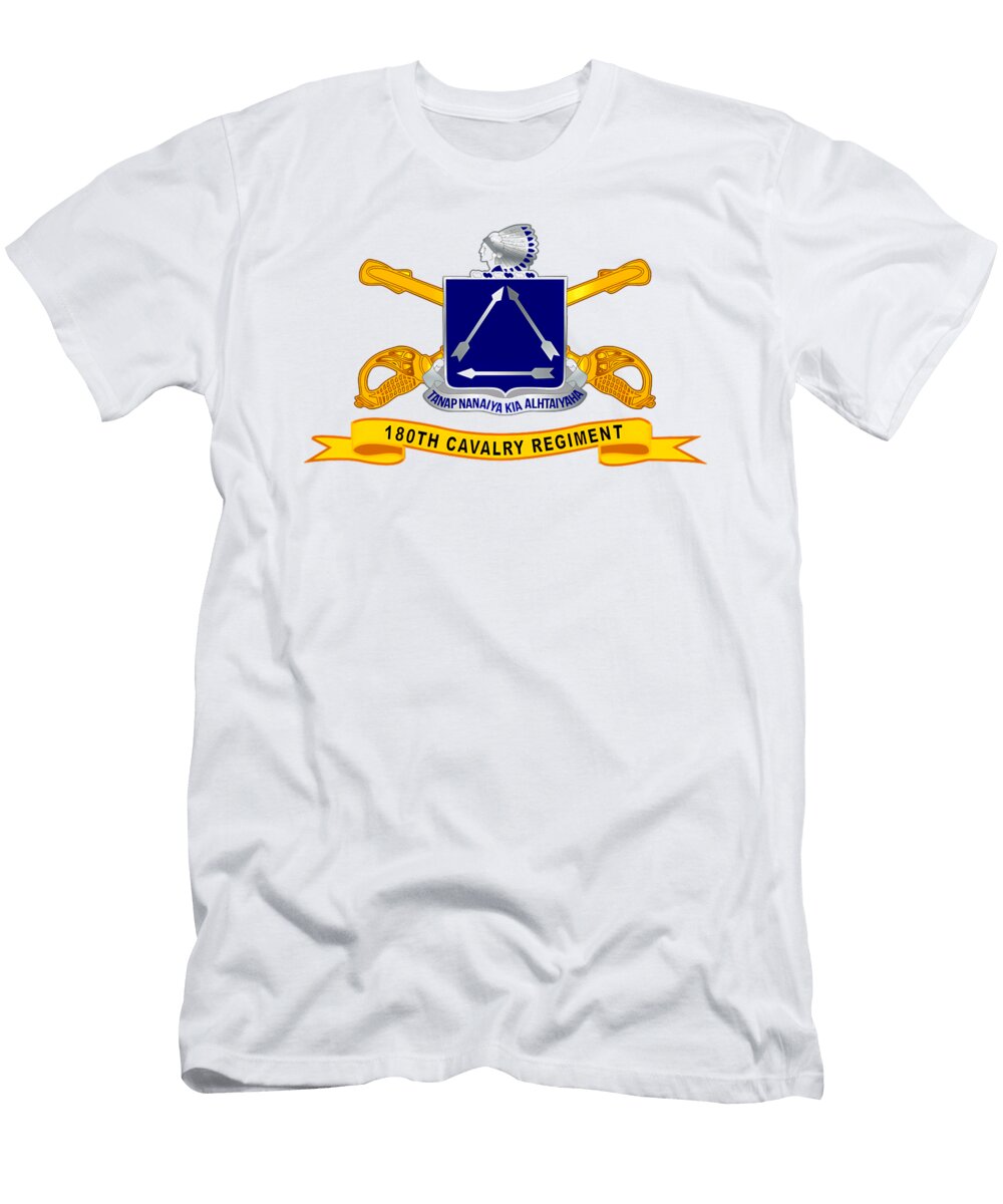 180th Cavalry Regiment Insignia Kenvin Tran T-Shirt