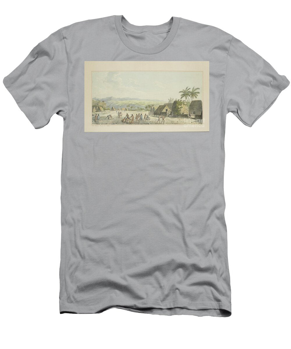19 an Inland View on Atooi From a Series of Watercolours Illustrating Captain Cooks Last Voyage C1773 84 John Webber T-Shirt