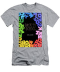 19 Colorful Letters Made of Wood Turgay Koca T-Shirt