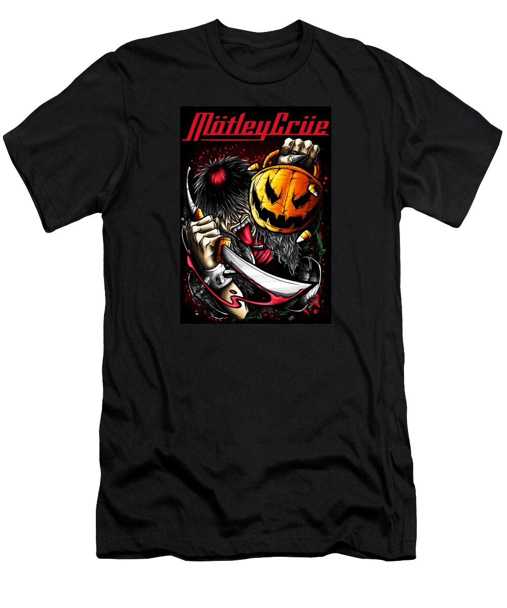 19 Motley Crue American Heavy Metal Band Kenneth Cescoti T-Shirt