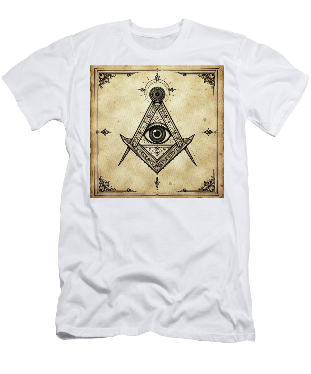 194 Freemason Art Pierre Blanchard T-Shirt