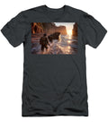 1940s Beach Landing on the Coast Start Aviation T-Shirt