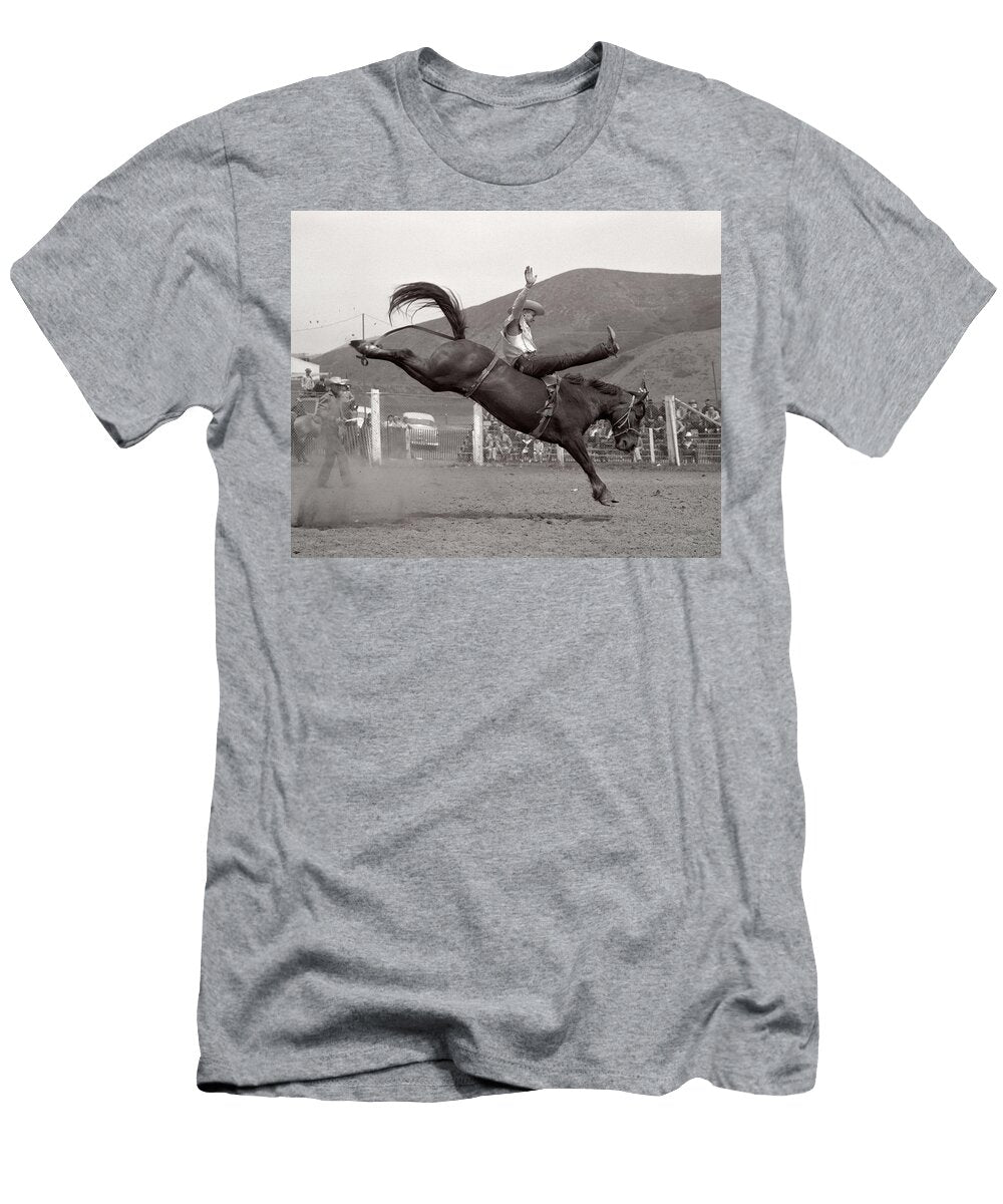 1950s 1953 Cowboy Bronco Buster Riding Animal Images T-Shirt