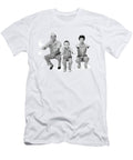 1950s Family of 3 in Matching Pajamas Vintage Images T-Shirt