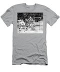 1956 Stanley Cup Canadiens Doug Harvey and Claude Provost Red Wings Gordie Howe and Ted Lindsay Robert Williams T-Shirt