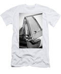 1958 Plymouth Fury Golden Commando Taillight Emblem 3467bw Jill Reger T-Shirt