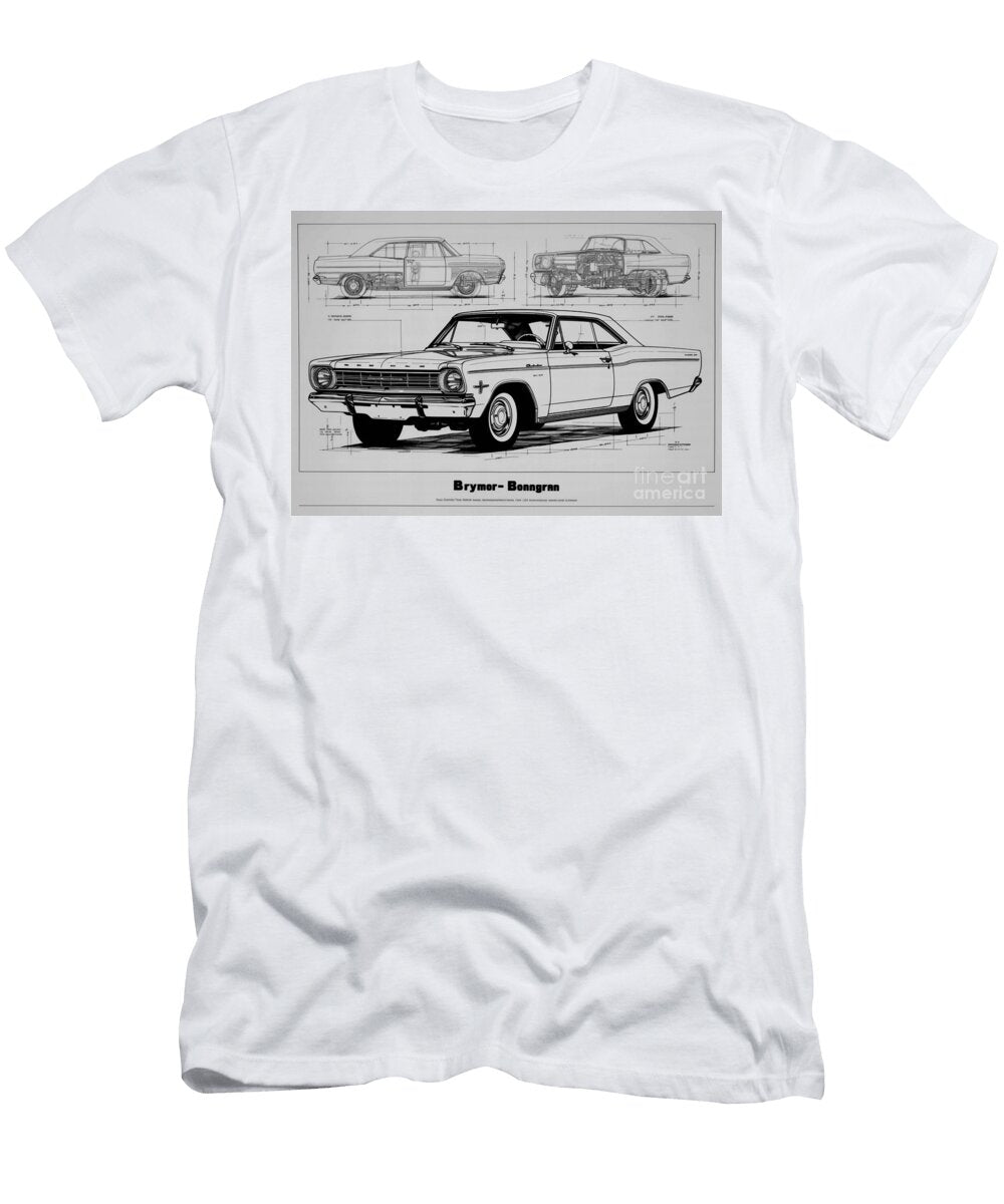 1968 Plymouth Road Runner 383 Super Commando Clint Mclaughlin T-Shirt