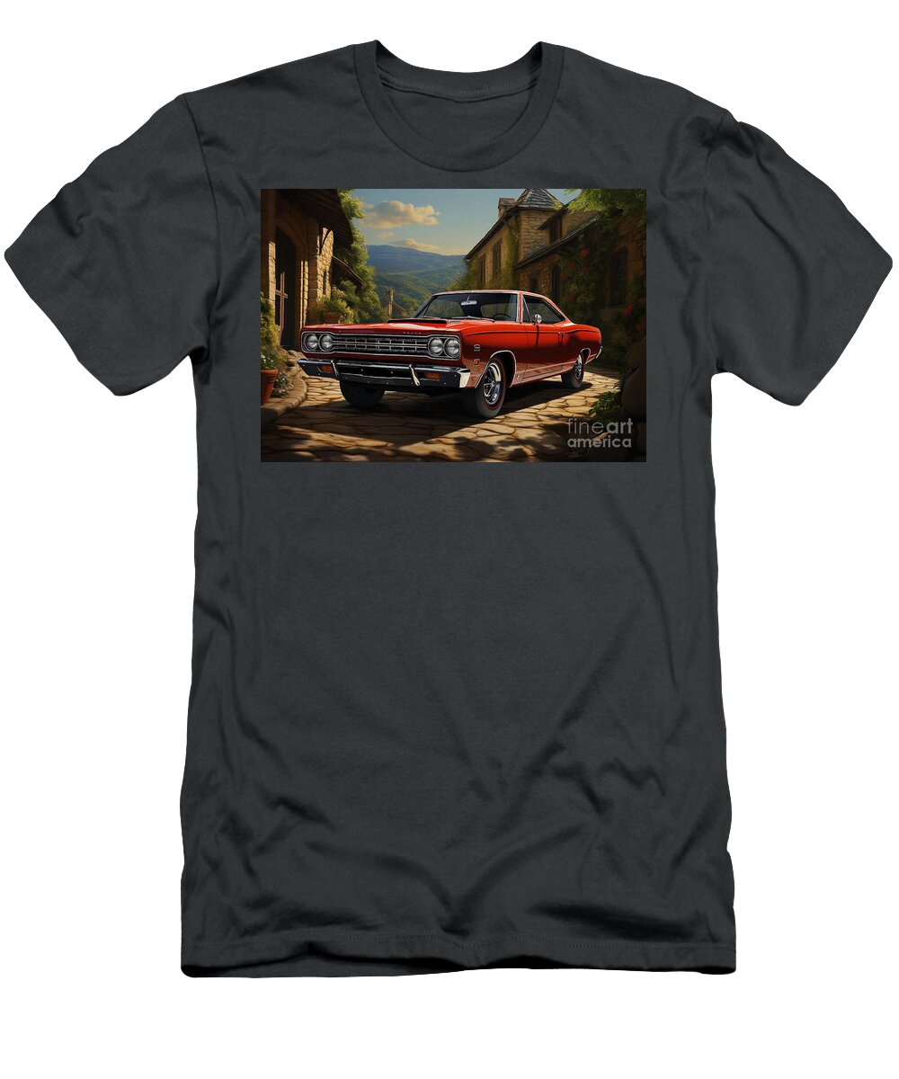 1968 Plymouth Road Runner 383 Super Commando Fantasy Concept Destiney Sullivan T-Shirt