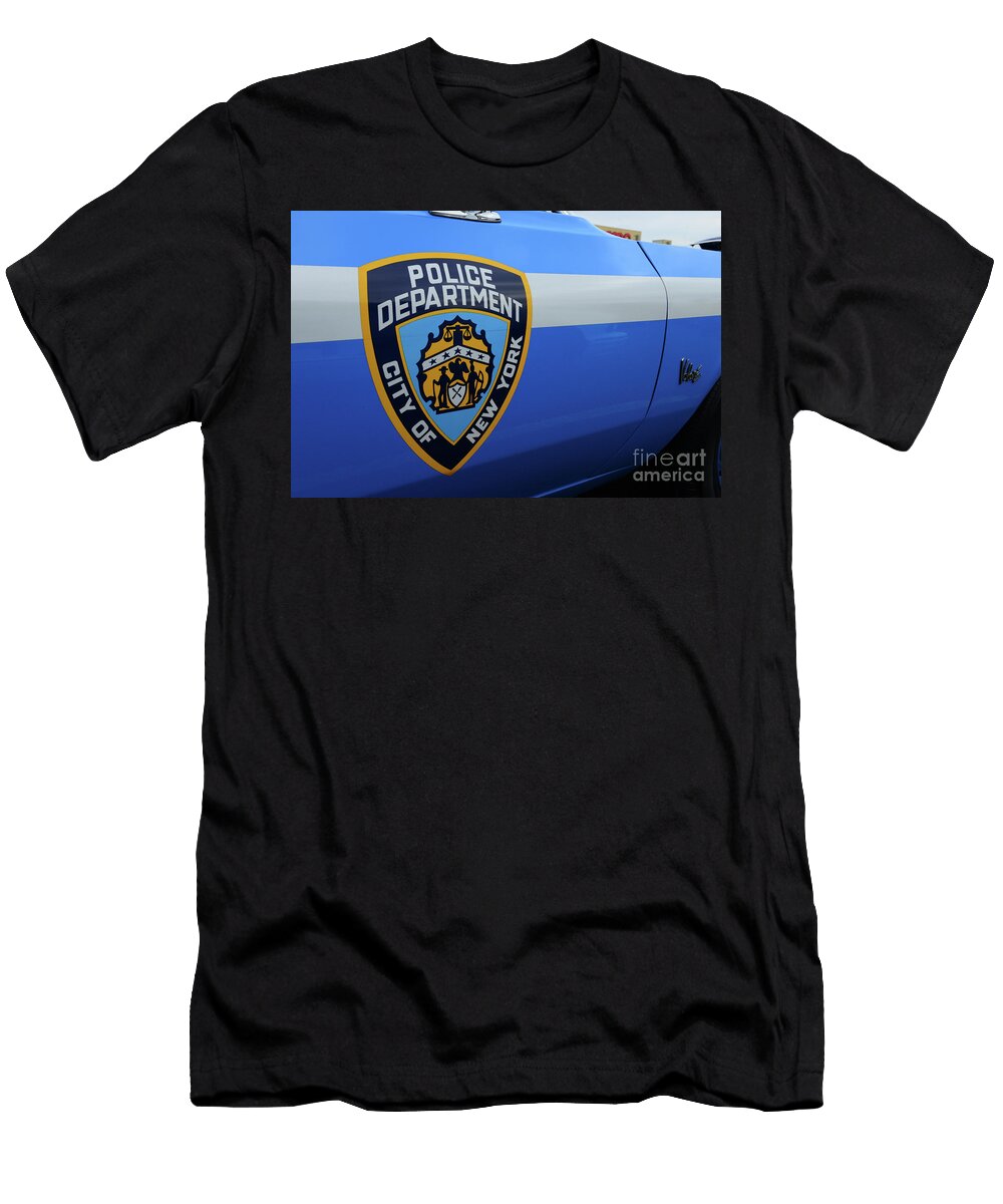 1970s New York City Police Vehicle Paul Ward T-Shirt