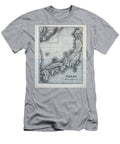 19th Century Map of Japan F1 Historic Illustrations T-Shirt