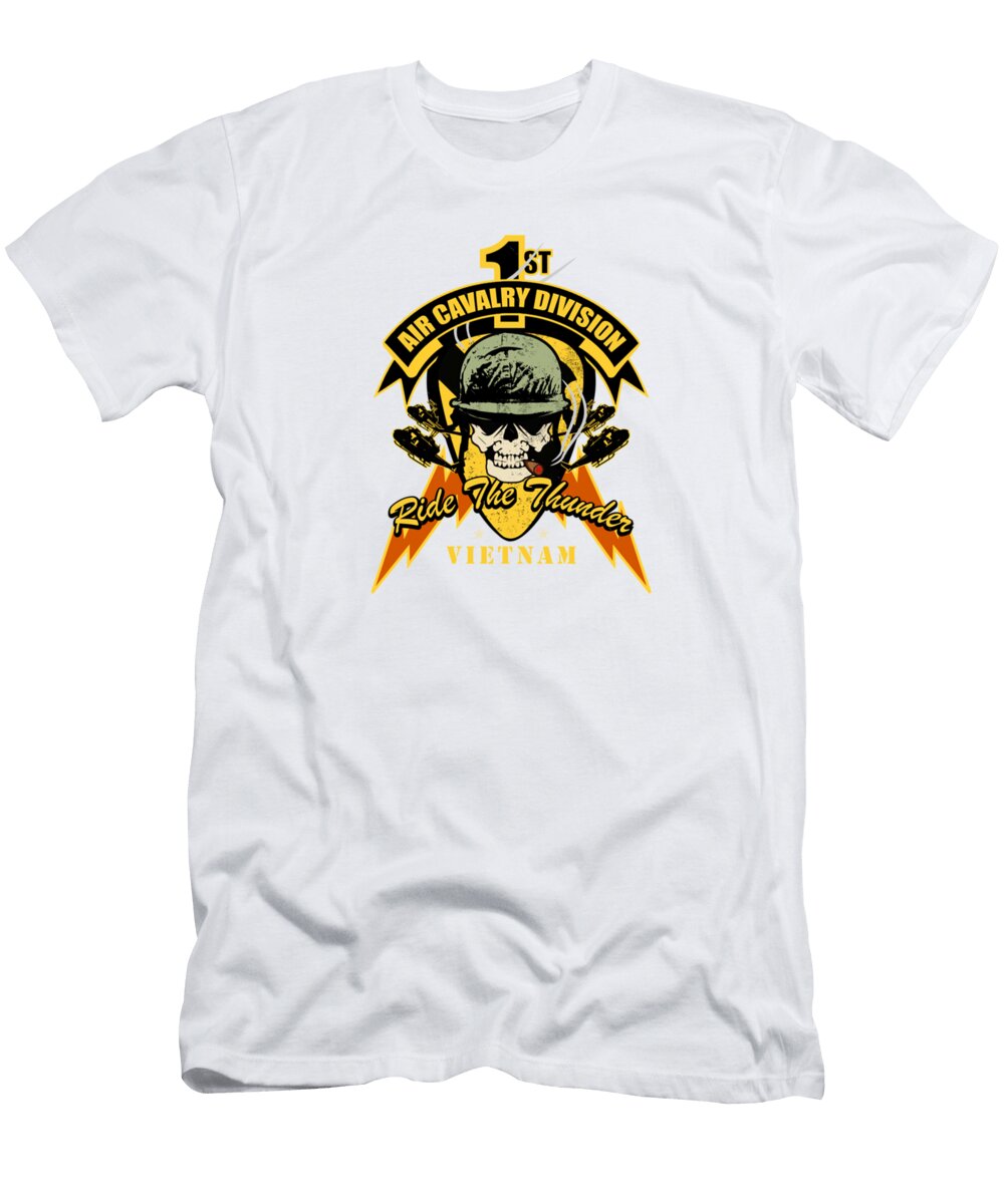 1st Air Cavalry Division Air Cav Ridehehunder Gray Rebecca Rebecca T-Shirt