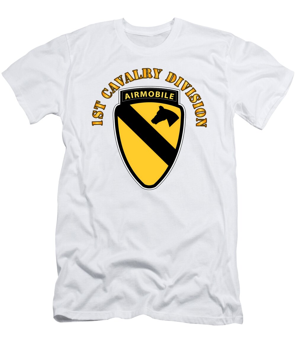 1st Cavalry Division Airmobile Emblem Milar Style T-Shirt