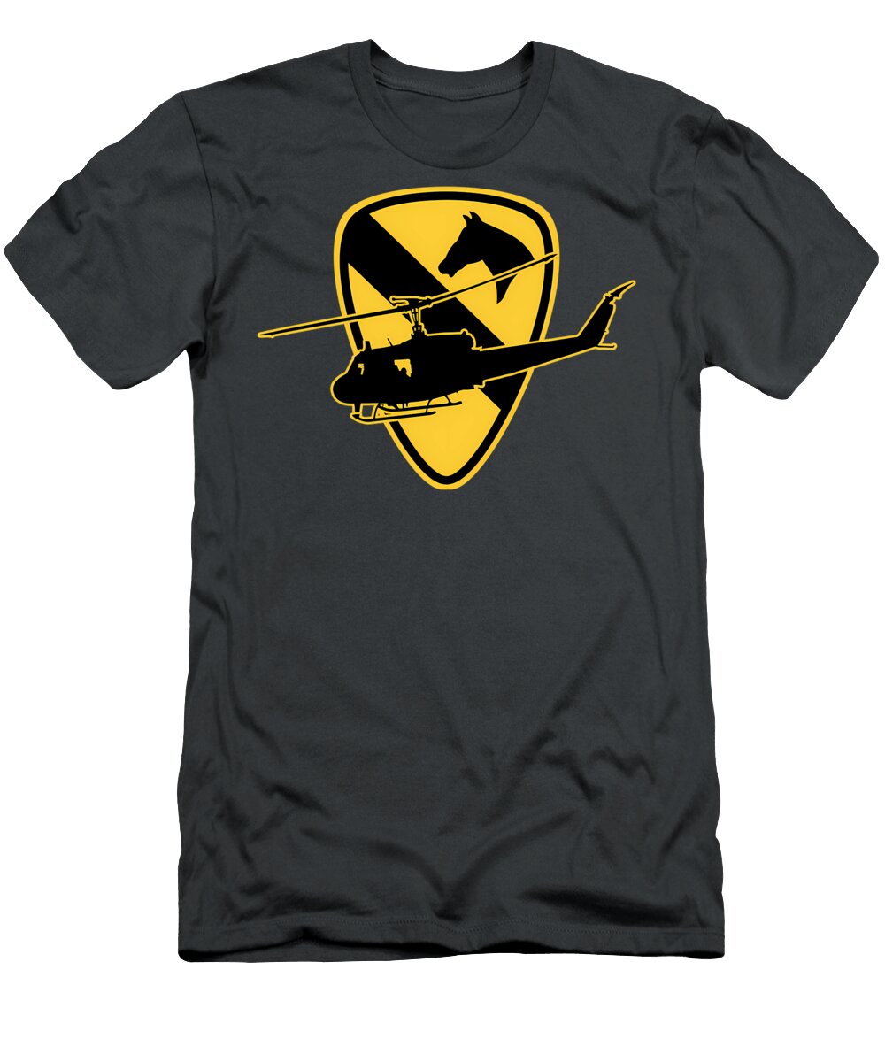 1st Cavalry Division the First Team Quang Vu T-Shirt