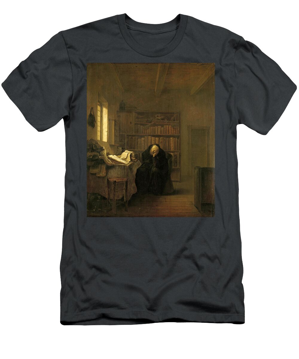 2 a Scholar in His Study Salomon Koninck T-Shirt
