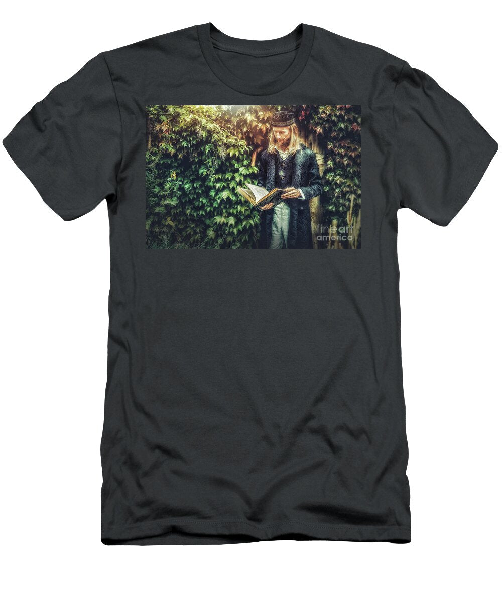 2 Alchemist in a Beautiful Ornamental Dress in Nature Jozef Klopacka T-Shirt