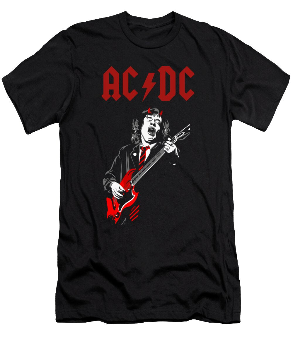 2 Angus Young Ac DC Sangbrut Elpiero T-Shirt