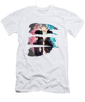 2 Athletic Duo in Fitness Stance with Spiritual Lotus Symbol Genxarts T-Shirt