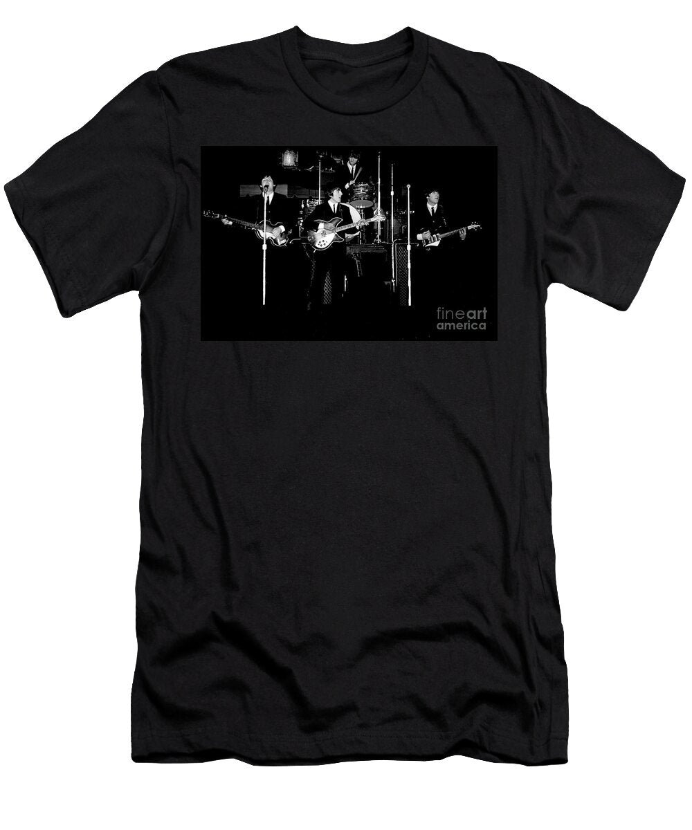 2 Beatles in Concert 1964 Larry Mulvehill T-Shirt