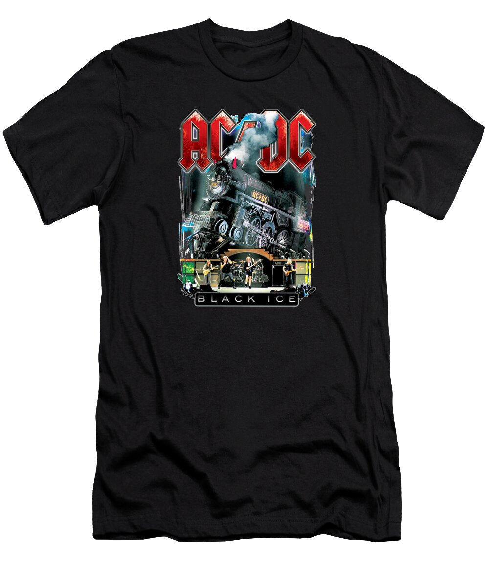 2 Best Clear Design of Ac DC Band Logo ACDC Nongki John Cejka T-Shirt