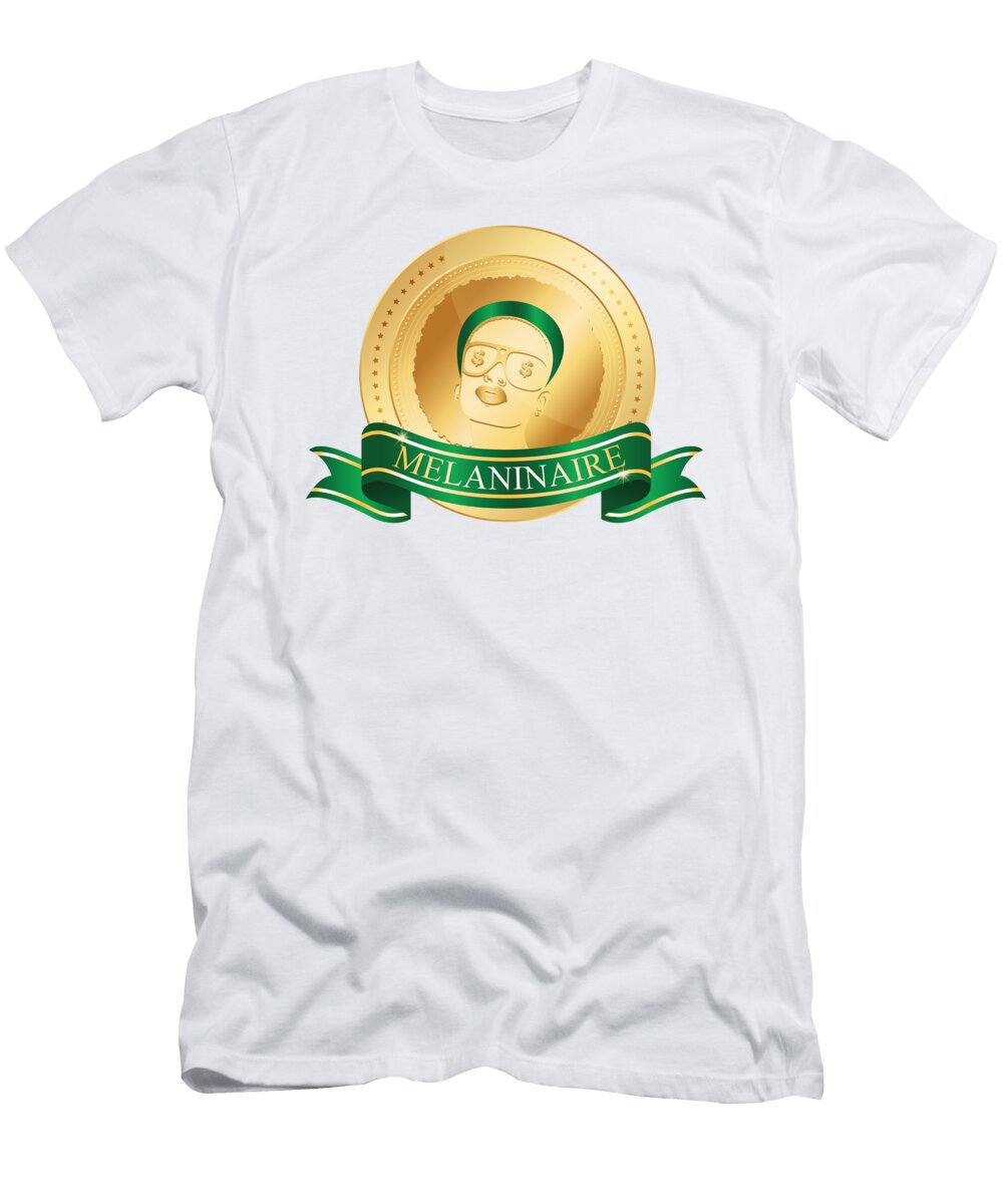 2 Black History Month African American Black Pride Dark Light Nikita Goel T-Shirt