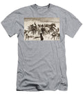 2 Broncos and Timber Wolves Frederic Remington T-Shirt